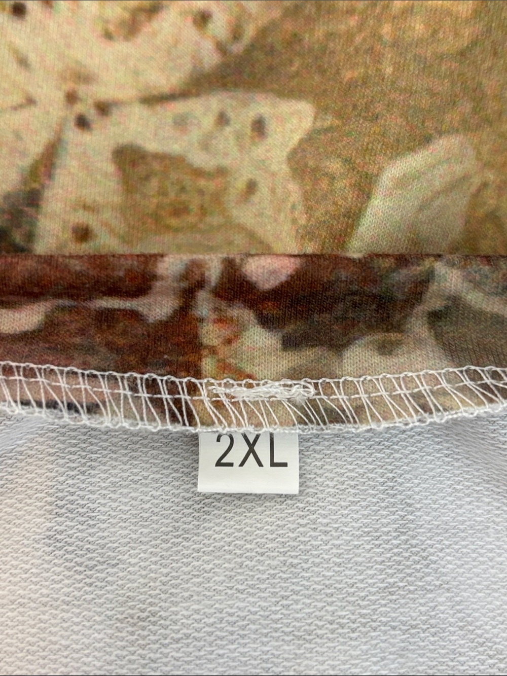 Women’s Floral Long Sleeve Top in Multicolor - Picture 5 of 6